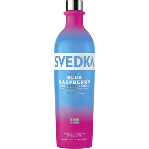Svedka Blue Raspberry Vodka - 750ML — AtoZBev