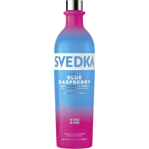 Svedka Blue Raspberry Vodka - 750ML - AtoZBev