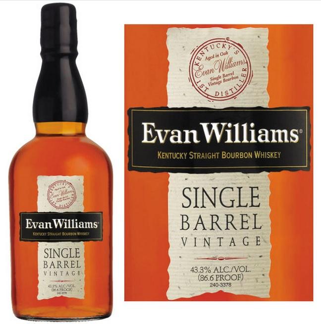 Evan Williams Bourbon Single Barrel Vintage - 750ML - AtoZBev