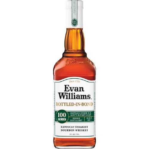 Evan Williams Bourbon White Label - 750ML - AtoZBev