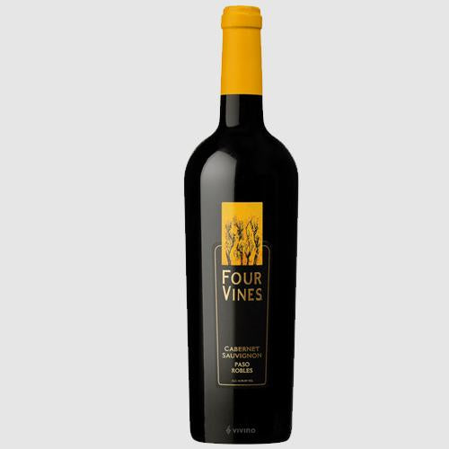 Four Vines Cabernet Sauvignon Kinker Paso Robles 750Ml - AtoZBev