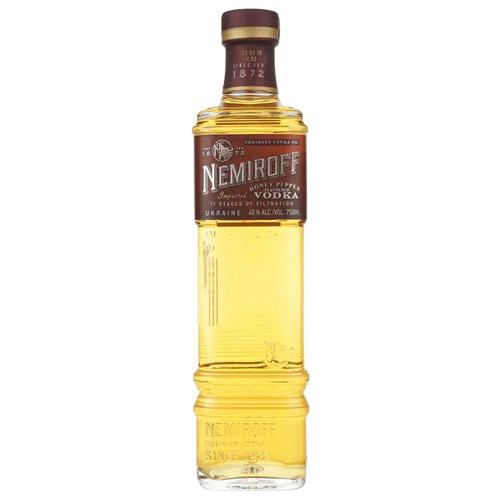 Nemiroff Vodka Honey Pepper 750ml - AtoZBev