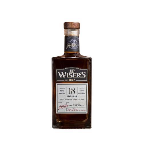 J. P. Wisers 18 year Canadian Whiskey - 750ML - AtoZBev