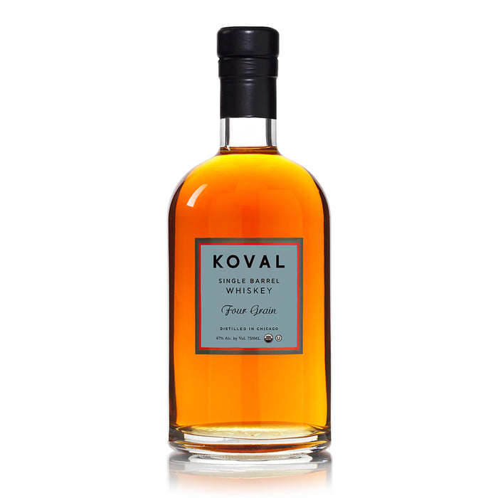 Koval Four Grain Single Barrel Whiskey - 750ML - AtoZBev