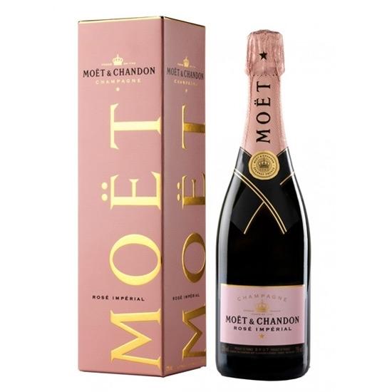 Moet & Chandon Champagne Brut Rose Imperial 750ml - AtoZBev