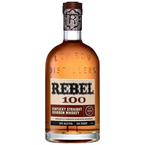 Rebel 100 Proof Kentucky Straight Bourbon Whiskey - 750ML - AtoZBev