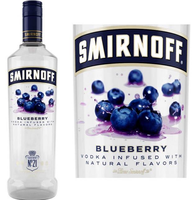 Smirnoff Vodka Blueberry 750ml - AtoZBev