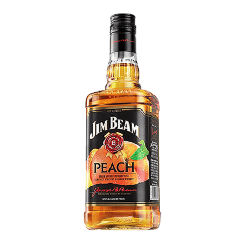 Jim Beam Bourbon Peach 750ml - AtoZBev