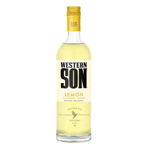 Western Son Vodka Lemon 750ml - AtoZBev